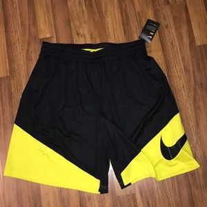 yellow nike shorts mens